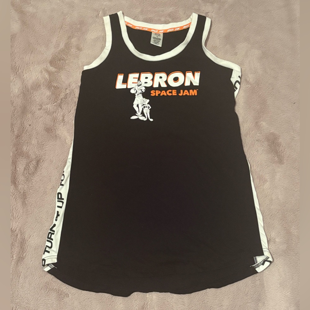 Space Jam Men's Black Tank Top